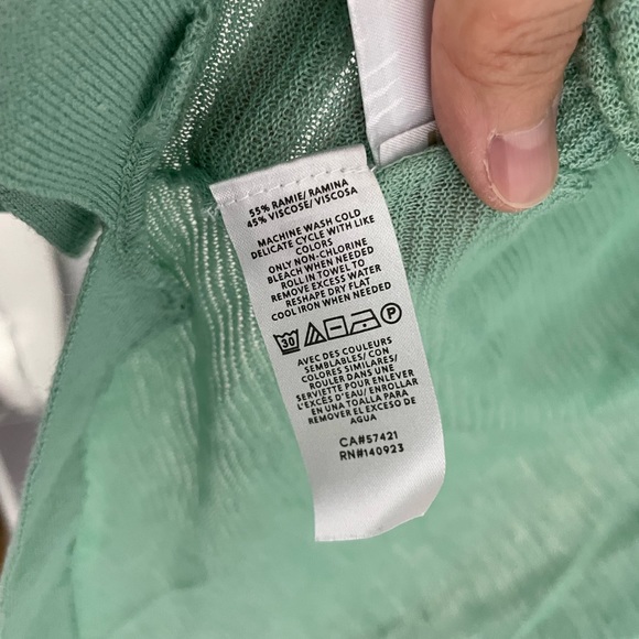 Loft lightweight cardigan in mint green - Picture 5 of 8